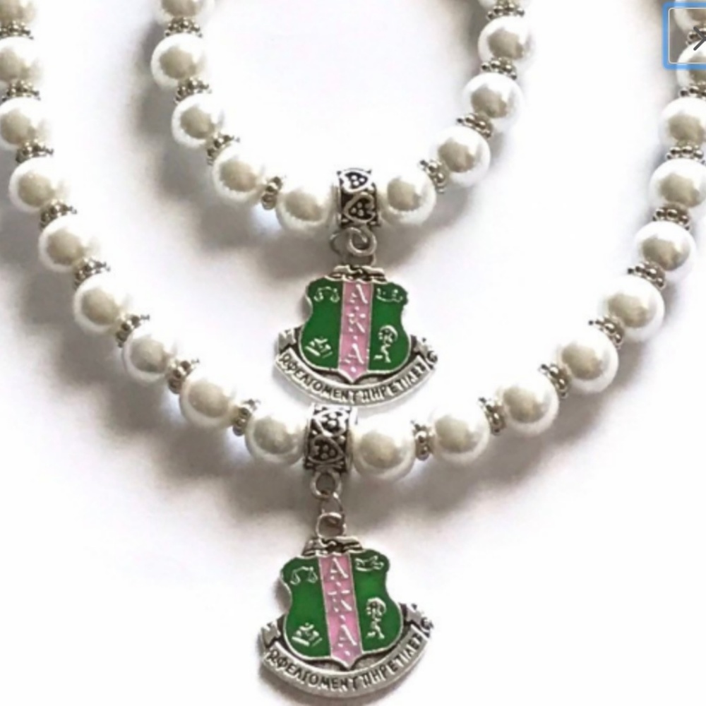 Pearl AKA Bracelet and Necklace